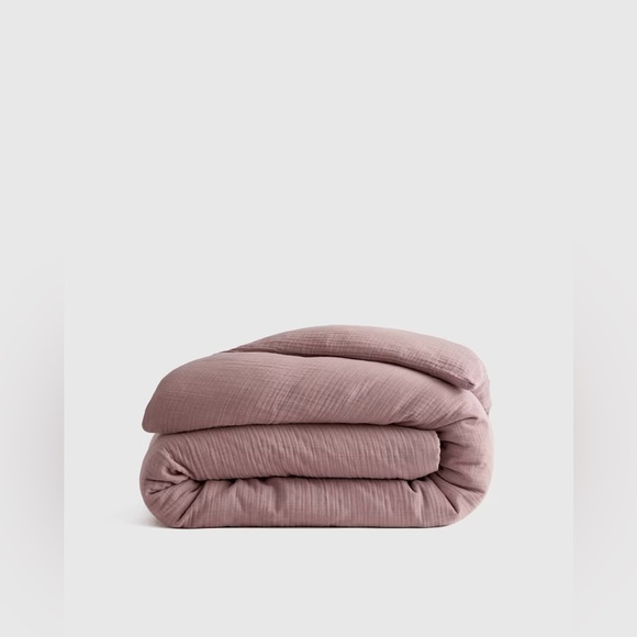 NWT Quince Airy Gauze Duvet Cover in Fig (Full/Queen) - Picture 1 of 5